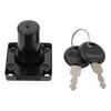 1Set Heavy Duty Zinc Alloy Drawer Lock Set with Keys Screws for Residential Commercial Mailboxes Cabinets Drawers Letter Boxes