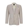 Boss 30  Off Slim Fit Wool Blend Beige Jacket Medium Beige 50514605260 