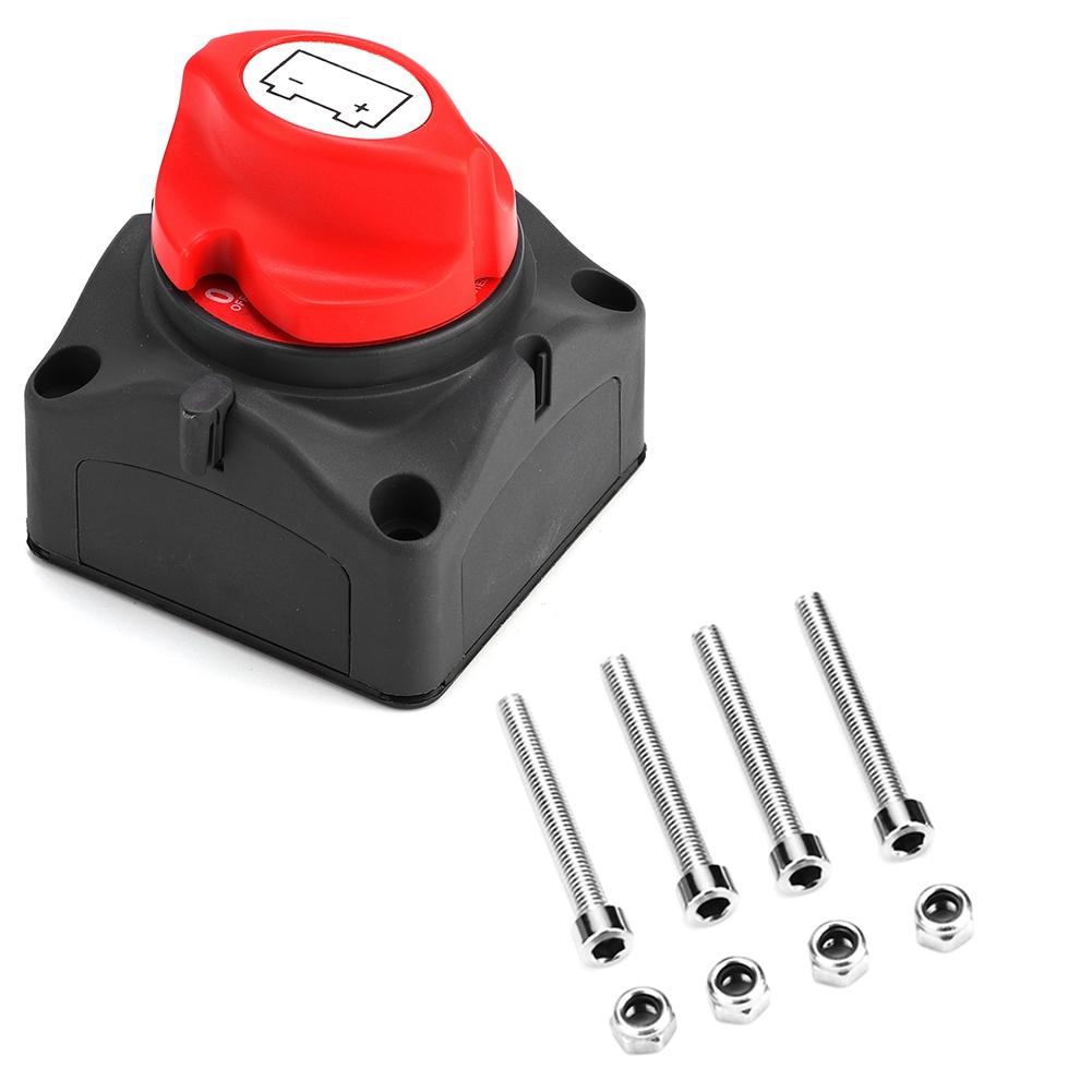 Battery Switch Disconnect Isolator Power Off Switch for Automobile RV Marine Boat