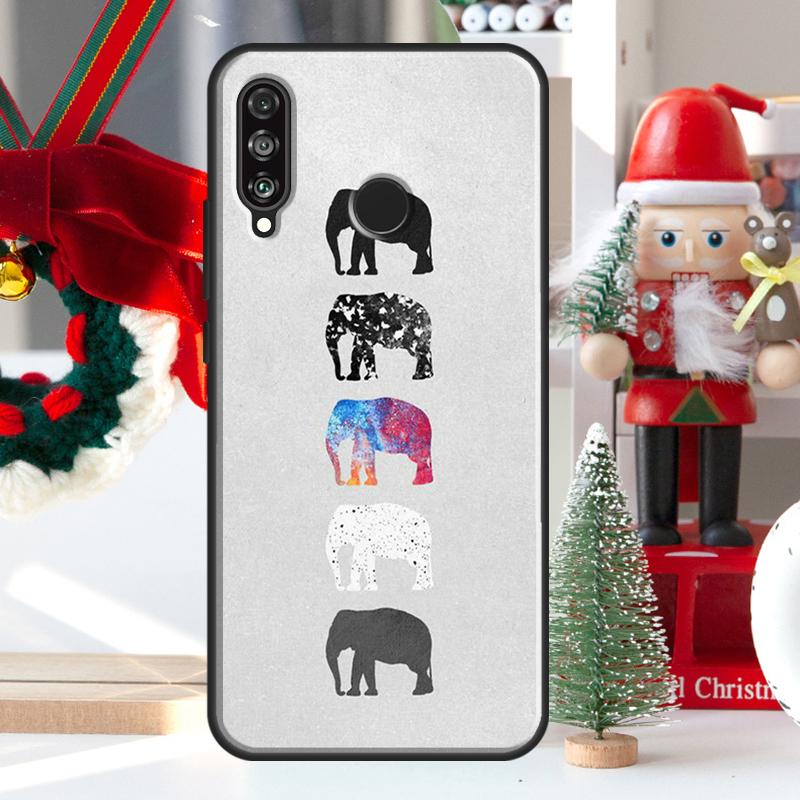 

Cute Baby Elephant For Huawei Nova 5T 9 10 SE 7i 8i 11i 12i Y73 Y72 Y61 Y91 Y60 Y70 Y90 P20 P40 P30 Lite Case Huawei Nova Y61