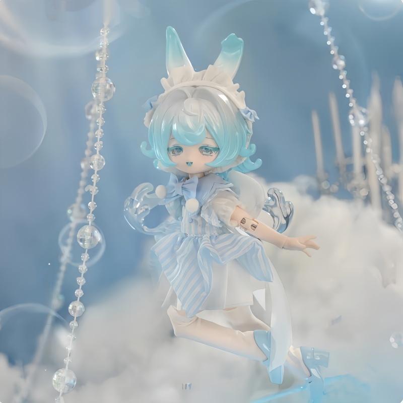 Ni Cute Rabbit'S Third-Generation Meteorological Star Language Bjd12 Detachable Touchable Playful Decorative Toy Gift