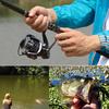 Telescopic Spinning Fishing Rod and Fishing Reel Combos Carbon Fiber Fishing Lures Fishing Line Set