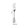 Stainless Steel Cutlery Set: Royal Steak Knife, Dessert Spoon, Salad Fork, Ice Spoon