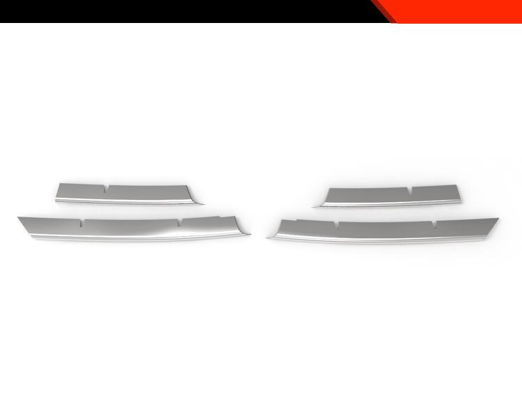 Stainless Steel Decorative Strip for Suzuki 25 Fronx Front Bumper Grille