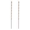 2 Stück HSS-Material Spiralbohrer 3 mm Durchmesser Extra Langer Bohrer Spiralbohrer Für die Holzbearbeitung