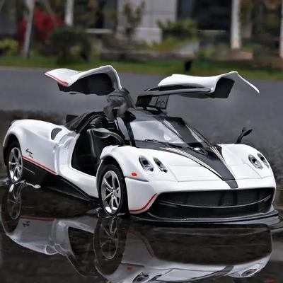 Alloy Sports Car Model Diecast Metal Toy Car Model Sound Light Collection Children Gift F562