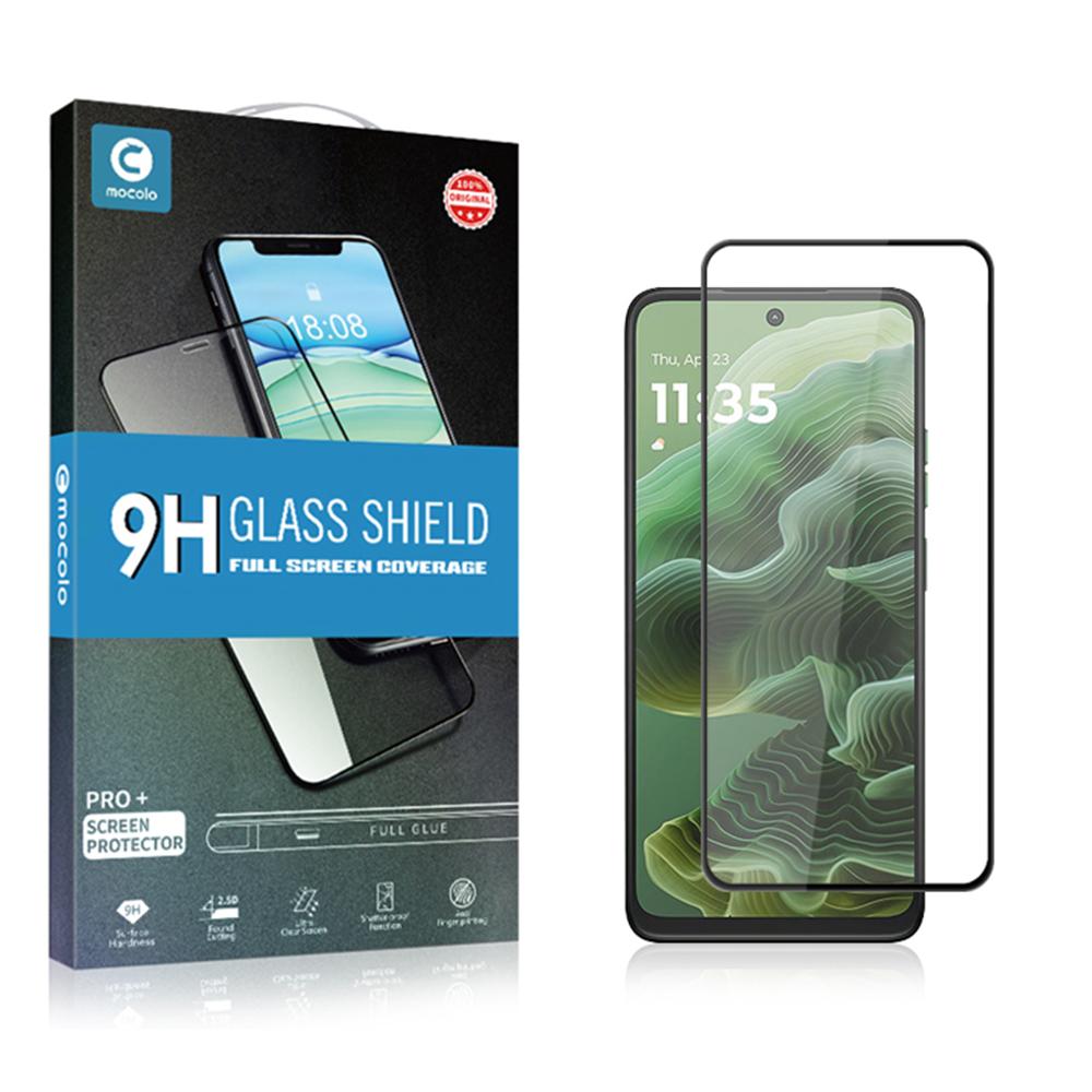 MOCOLO For Motorola Moto G35 5G Screen Protector Anti-Shatter Silk Printing Tempered Glass Film