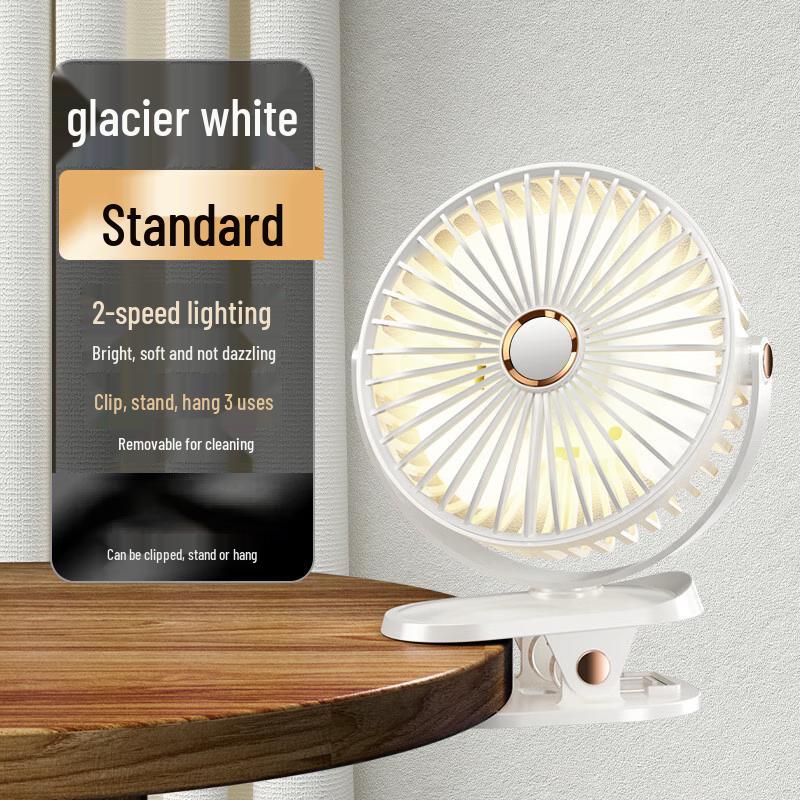Li Shen Portable USB Charging Clip-on Desk Fan
