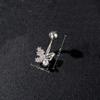 Butterfly Flower Belly Button Ring Mini Body Jewelry Sexy Belly Piercing Ring  Women Girls