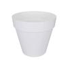 Elho Round Loft Urban White Plastic Flower Pot Ø 30 X 26 Cm 9.6 L