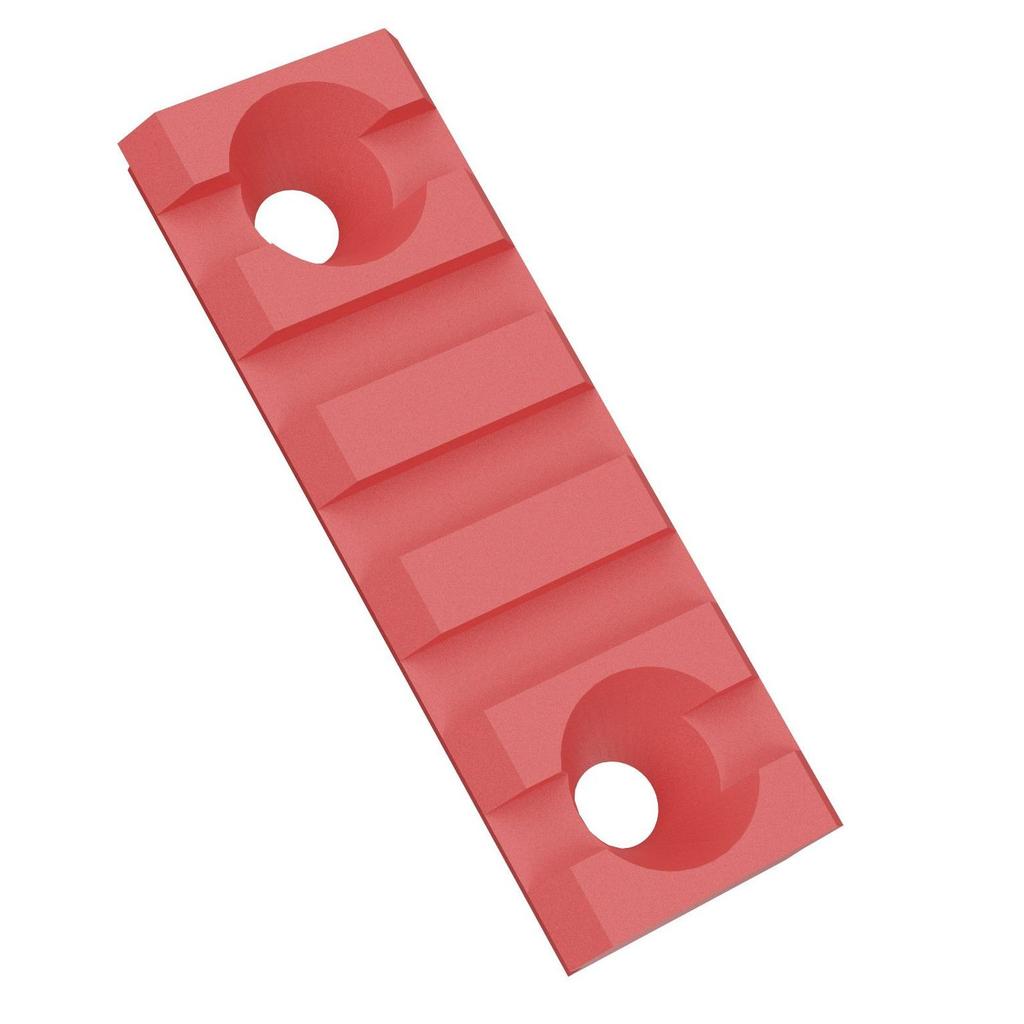 M-LOK Quick Release Metal 3, 5, 7, 9, 11, 13 Slot Metal Guide Rail