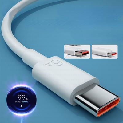 PARA Xiaomi 6A Carregador de cabo USB tipo C Turbo Tipo Tipo de carregamento rápido-Cabo para Mi 12 11 10 Pro 9 5G Poco X3 M4 Redmi Note 9 10 PRO K30S K40