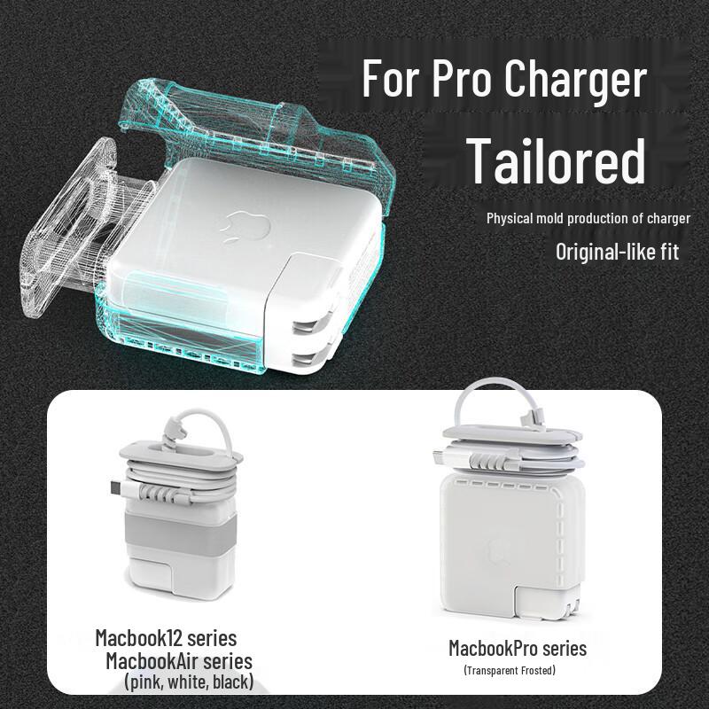 mryc MacBook Charger Protective Case & Cable Organizer