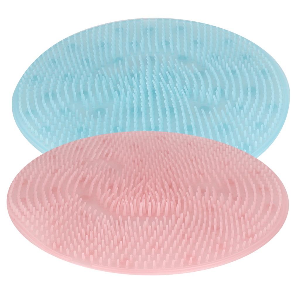 Foot Rubbing Back Massage Cushion Non Slip Suction Cup Massage Pad For Bathroom 