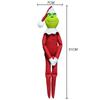 Doll Suffed Christmas Plush Toy Dressed Elf Ornament For Home Decor Gift