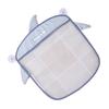 Bathroom Wall Mesh Bag Quick Drainage Cartoon Bath Toy Net Bag with Suction Cup for Toiletries