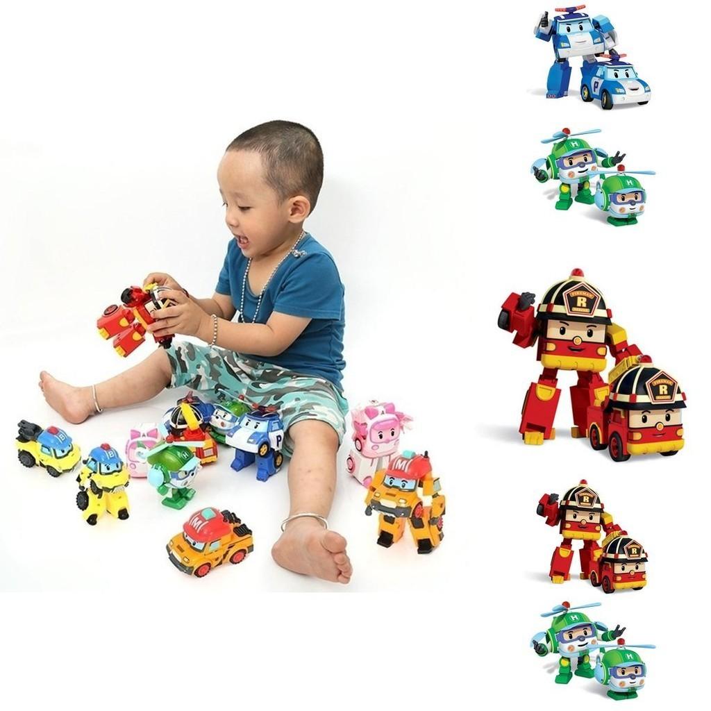 Transform Your Kid's Playtime With Robocar Poli Toy Car Pull Back Car And Action Figure In One!