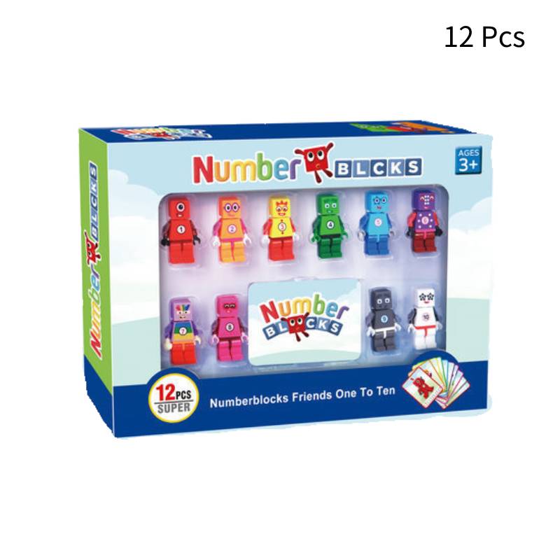 

Фигурки Экшн Номерблоки Модель Строительные Блоки Игрушка Сделай Сам Образовательная Детский Подарок