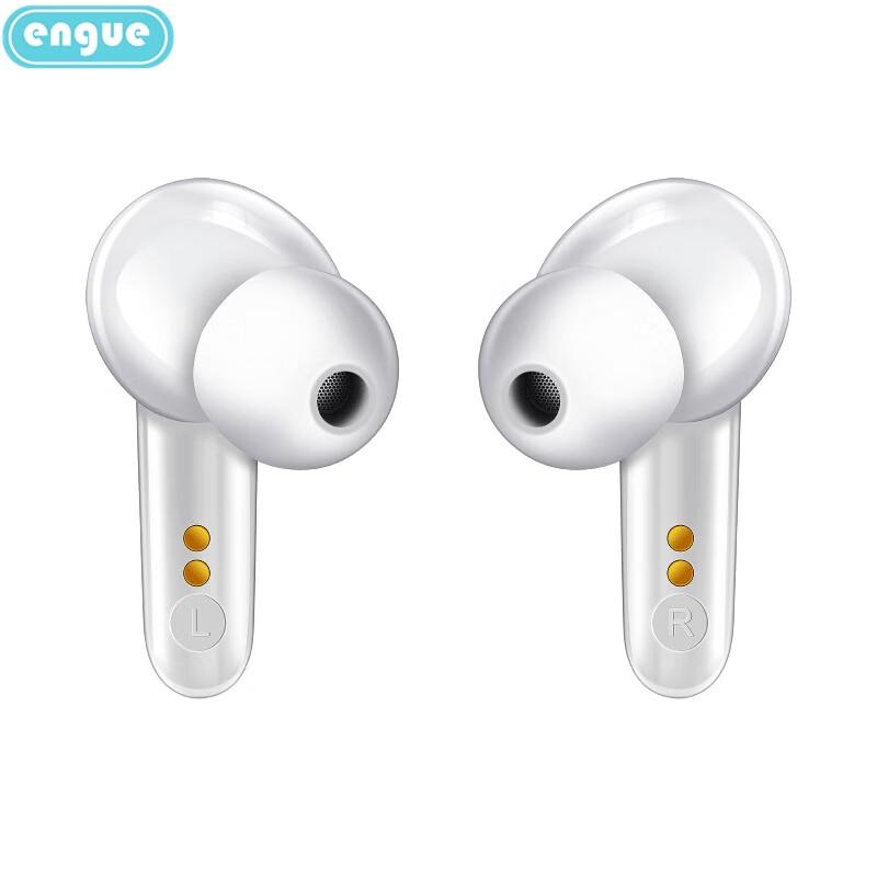 Engue Dual-Mic ENC Noise Cancelling Bluetooth Earphones