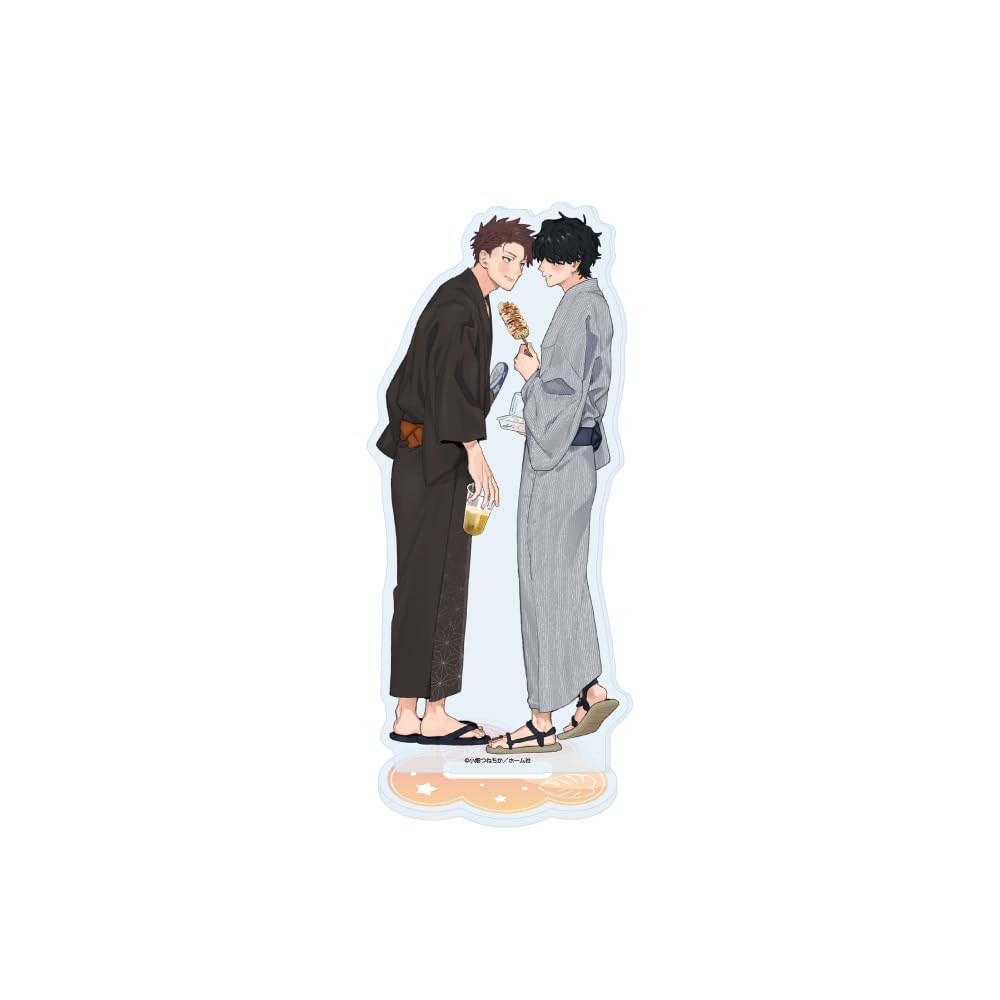 

Tsunechika Obata 01 Summer BL Fair Acrylic Stand Working Couple s Vacation [Original Illustration]