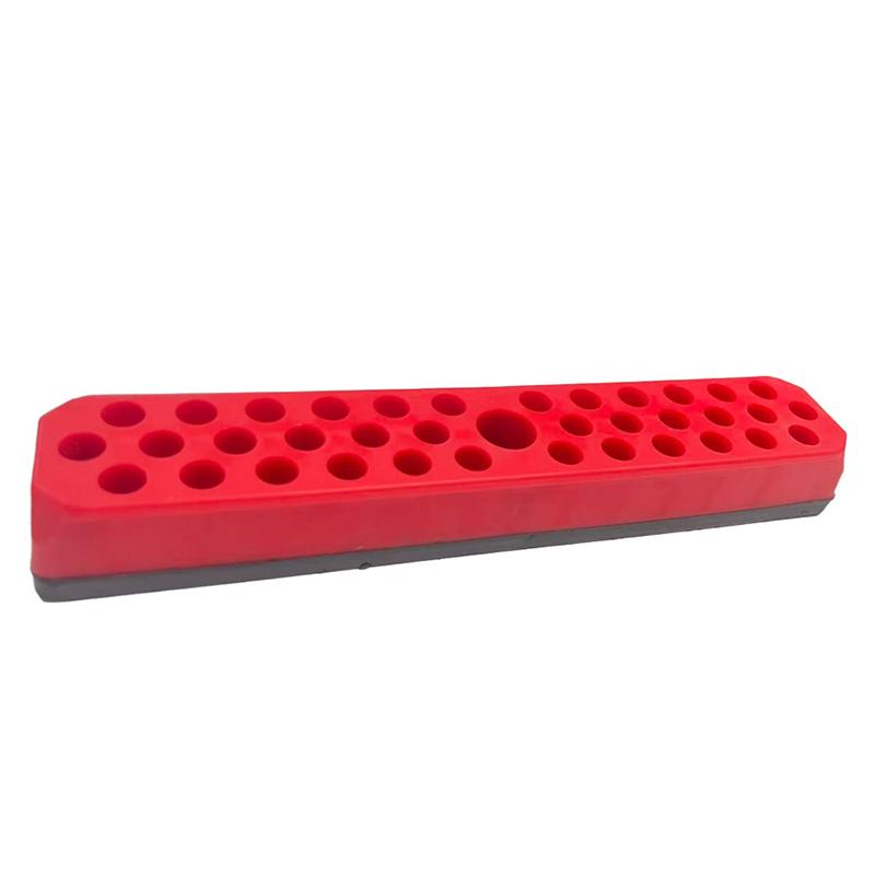 43 Holes Magnetic Hex Bit Holder Organizer For 1/4Inch Screwdriver Bit Storage Organizer Toolboxes Drill Bit Storage Box