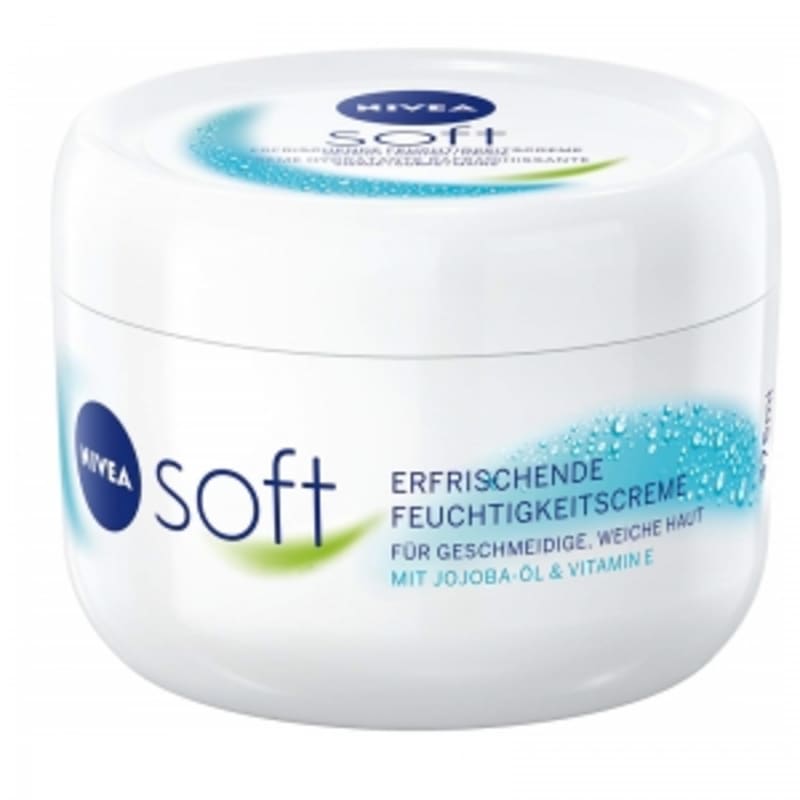 German Nivea Soft Cream 375 Ml (white)