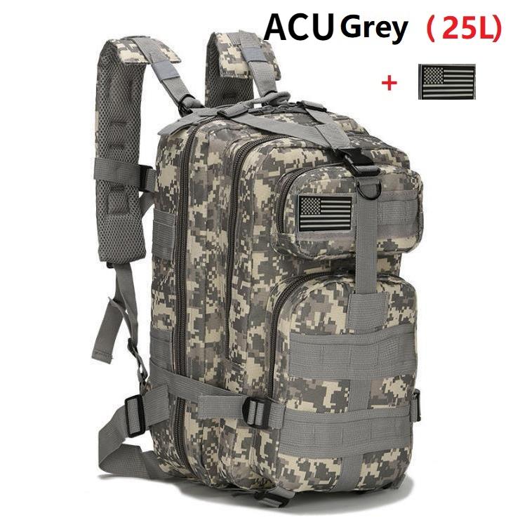 Rucsac tactic Sistem Molle mare Rucsacuri de drumeție Genți Business Men Rucsac 25L/45L