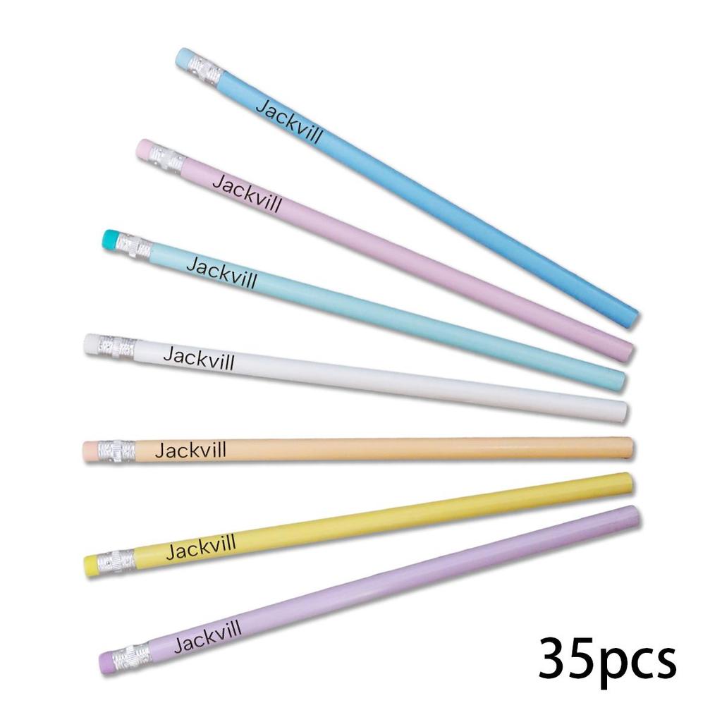Custom Text Pencils,Personalized Pencils For Kids,Customized Birthday Pencils,Customizable Cute Pencils,