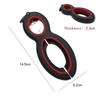 6 In 1 Multi Function Twist Bottle Opener, All In One Jar 8 Shaped Gripper Can Wine Beer Lid Twist Off Jar Opener Claw