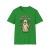 Unisex Softstyle T-Shirt Ghoul Intentions Funny Ghost Halloween Humor Cartoon