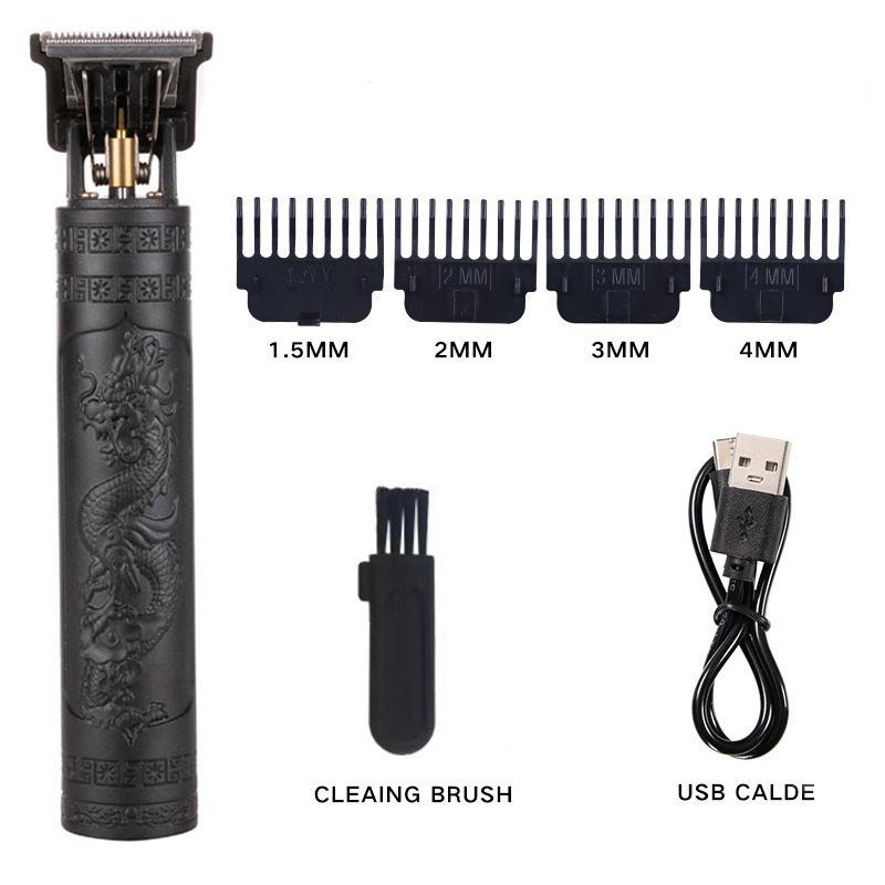 Vintage T9 Electric Cordless Hair Cutting Machine Professional Hair Barber Trimmer For Men Clipper Shaver Beard Lighter