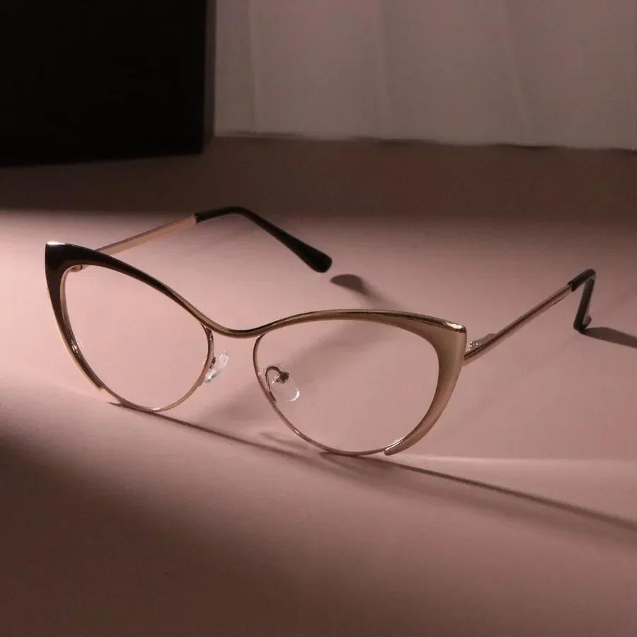 Fashion Metal Frame Sunglasses Women Men Casual Cat Eye Designer Sun Glasses Male Female Brand Luxury Travel