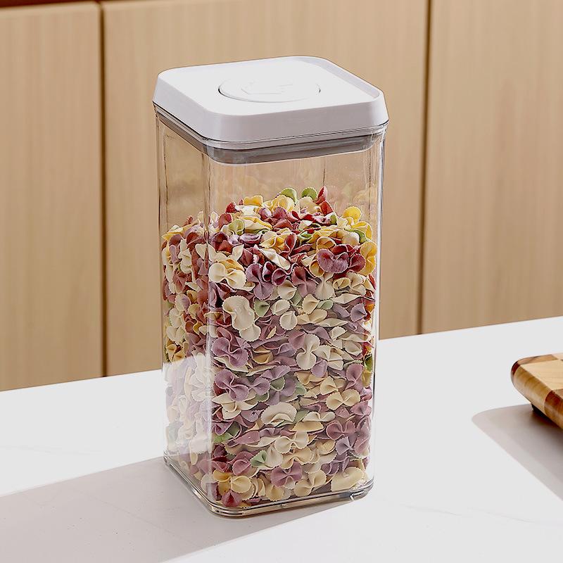 Multi-Grain Sealed Food-Grade Storage Jar – Customizable Plastic Container for Snacks and Dry Goods