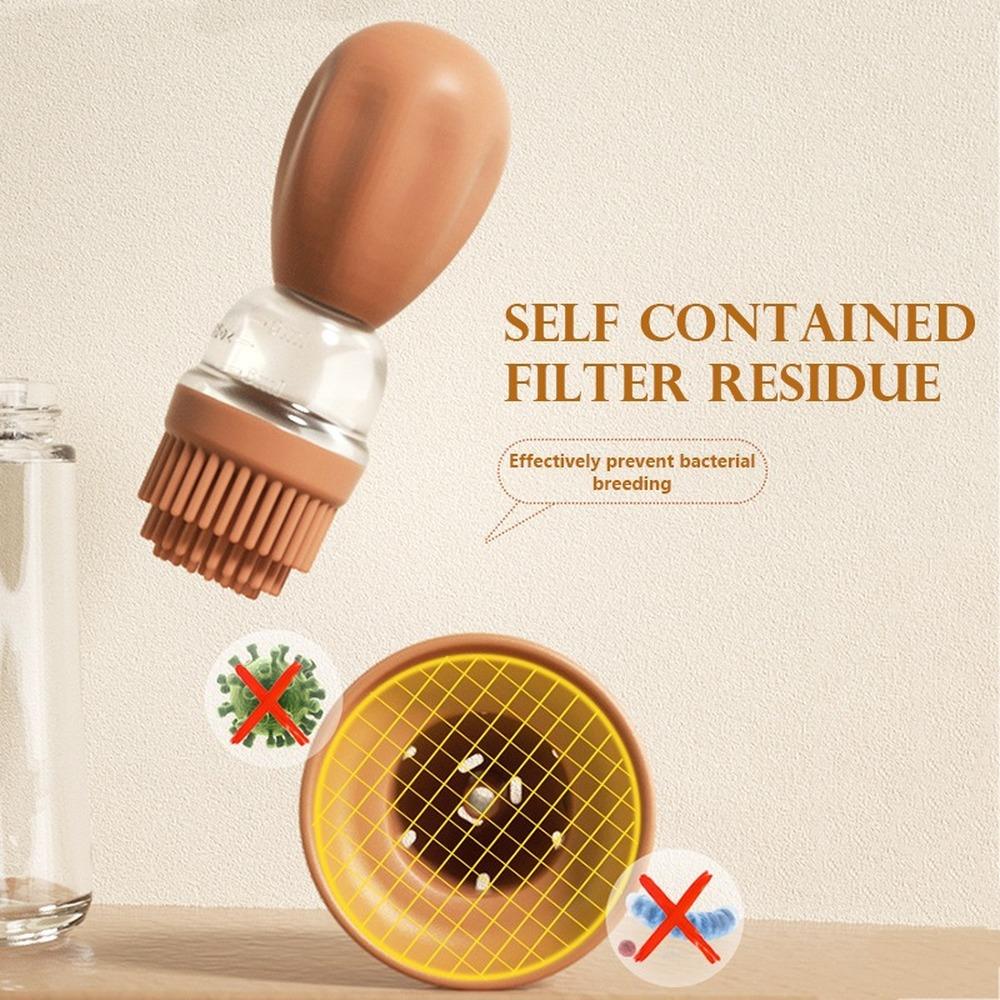 Kitchen Cooking Brushes Baking Barbecue Oil Brush Dispenser Pastry Steak Oil Brushes Kitchen Baking BBQ Tool