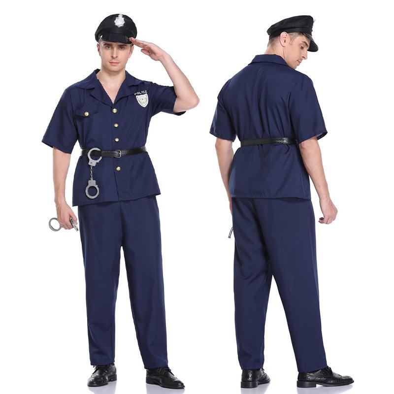

Fun Stylish And Unisex Police Jumpsuit For Events And Stage Performances In Highquality Fabric JC15016