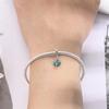 Original Copper Charms Luxury Green Tulip Pendant Beads Fit Bracelet Diy Women Making Delicate Gift Jewelry