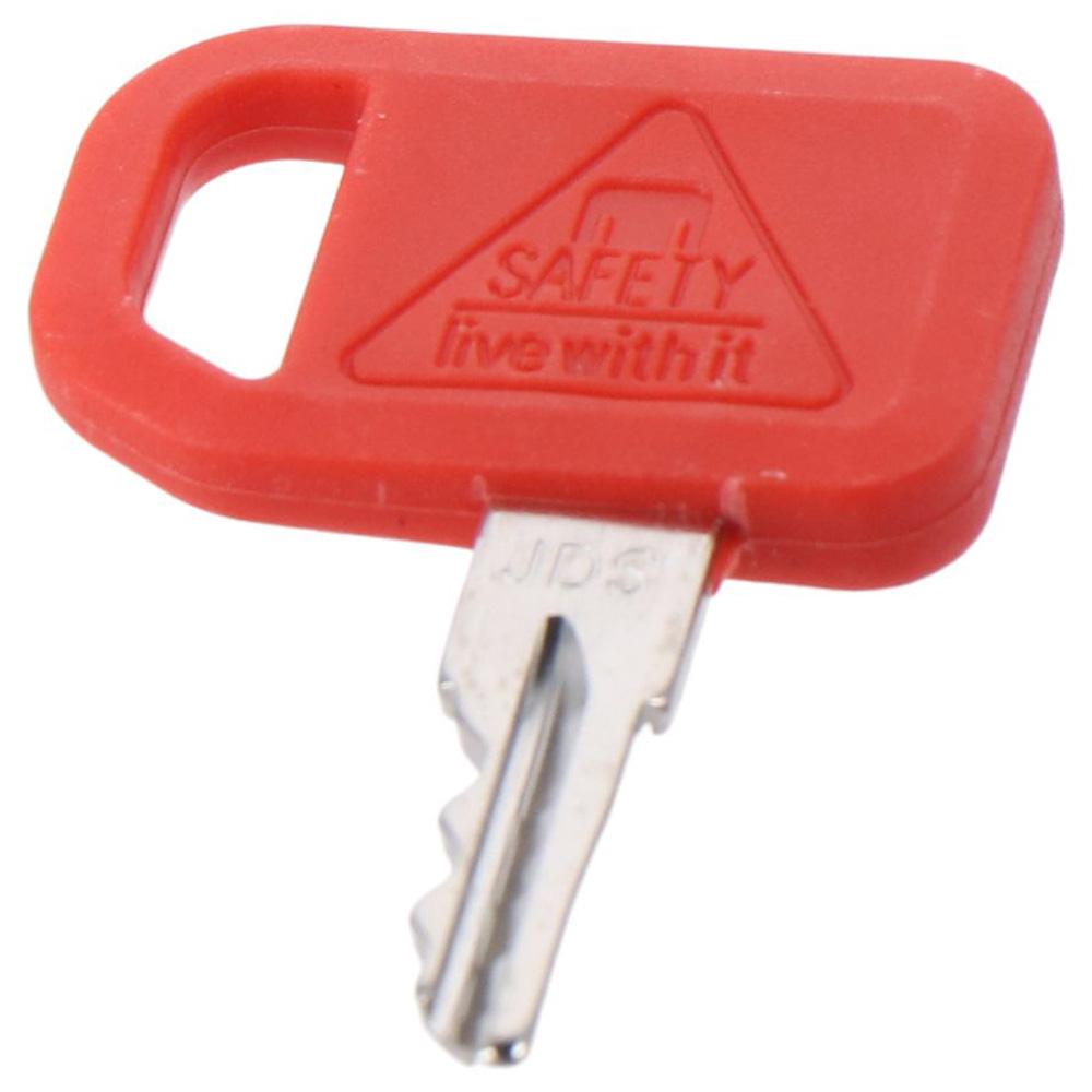 10Pcs Red Keys Excavator Excavator Replacement Key For Pack Cart Loader
