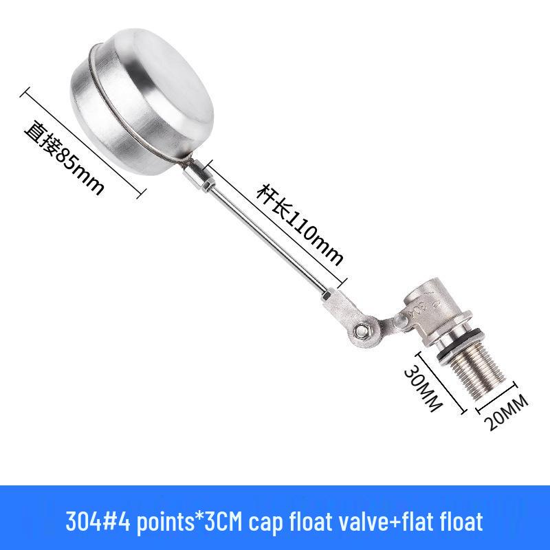 4-punktowa nakrętka ze stali nierdzewnej 304 z powłoką galwaniczną, zawór pływakowy – odporna na wysoką temperaturę, wrzącą wodę, kwasy i zasady