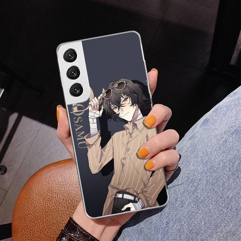 Bungo Stray Dogs Dazai Phone Case For Samsung Galaxy S24 S25 Edge S26 Ultra S23 S22 S21 Plus S20 FE + Personalized Print Cover G
