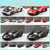 Alloy Car Model Ford Gt Track Version With Inertia Control For Collectors