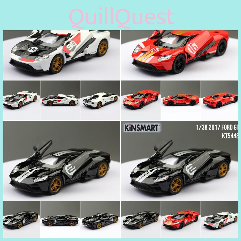 Alloy Car Model Ford Gt Track Version With Inertia Control For Collectors