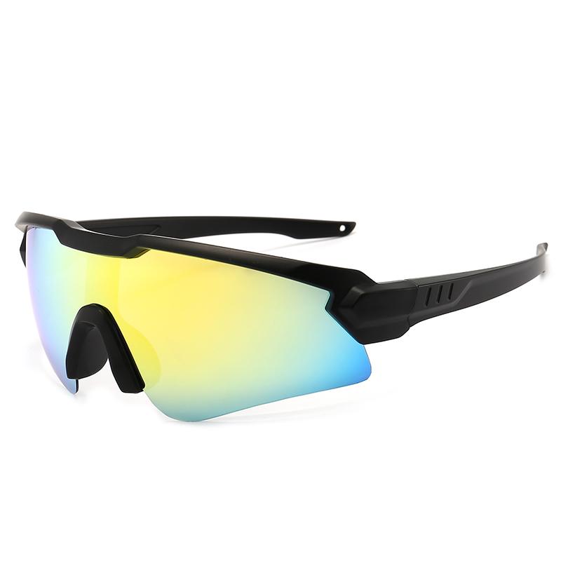 Trendy Colorful UV Protective Sports Sunglasses for Men Women Cycling Outdoor VA04