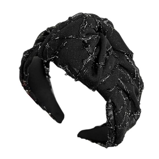 

Women Headband Organza Fabric Bowknot Decor Hair Hoop Daily Party Gathering Outing Versatile Hair Accessories