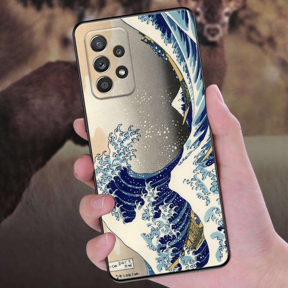 The Great Wave Katsushika Hokusai Phone Case For Samsung Galaxy A57 A56 A37 A55 A36 5G A26 A54 A52 A35 A34 A17 A16 A15 A07 Cover