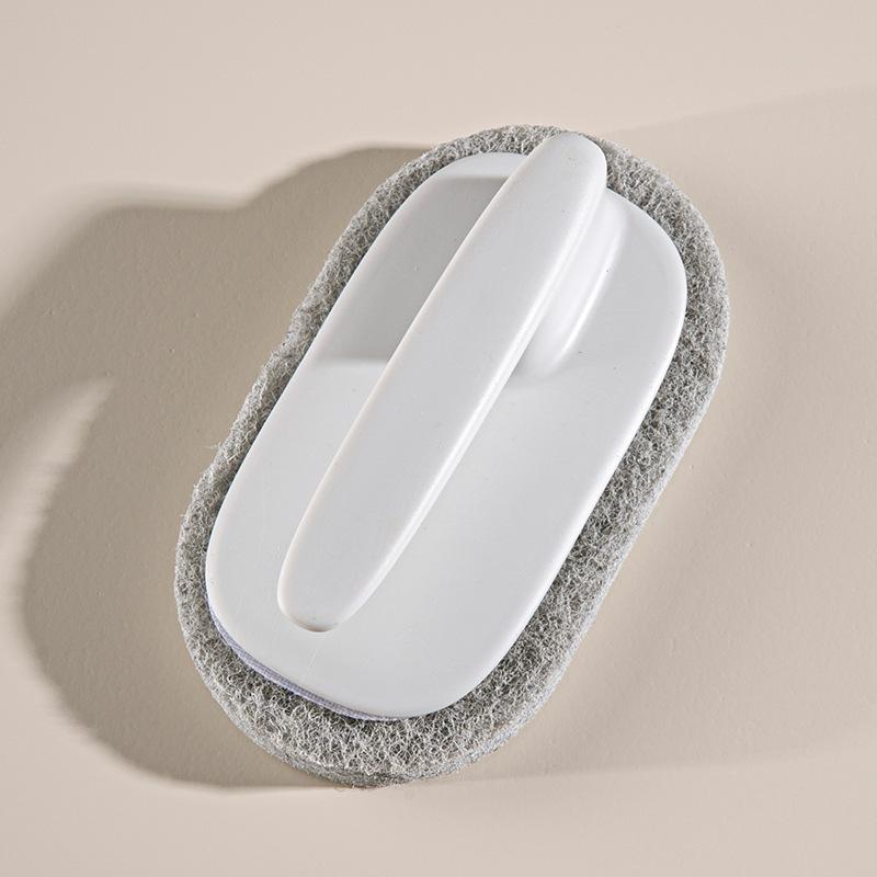 Kitchen Countertop Brush Cleaning Brush Handle Sponge Pot and Dish Brush Household Hand-held Wall Cleaning Brush