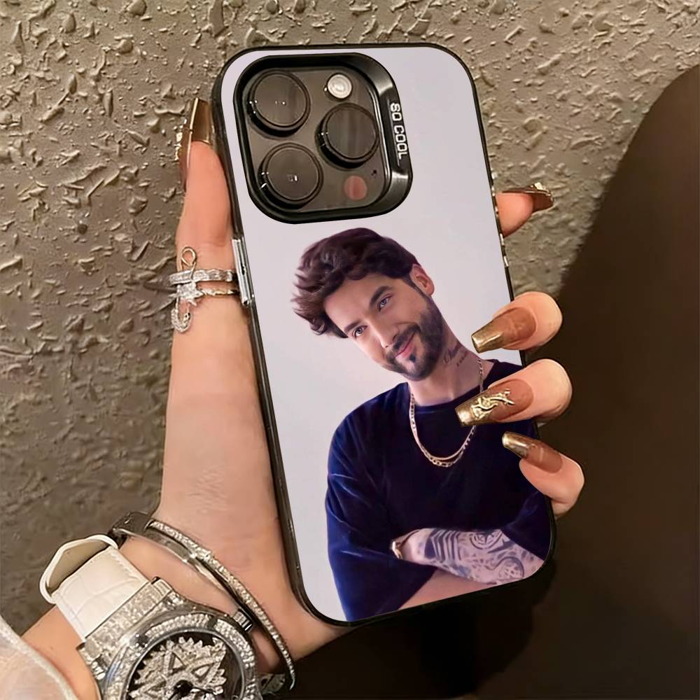 

Charly F-Flow Phone Case For iPhone 17,16,15,14,13,12,11 Plus,Pro Max,XS,Colored Silver Plated Inside Cover iPhone16pro