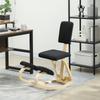 Ergonomic Knee Chair, Kneeling Stool Health Chair for Home, Office, Meditation Black