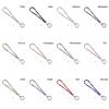 Handheld Glitter Rhinestone Phone Lanyard Hanging Cord Mobile Phone Chain  Girls New Year Gift