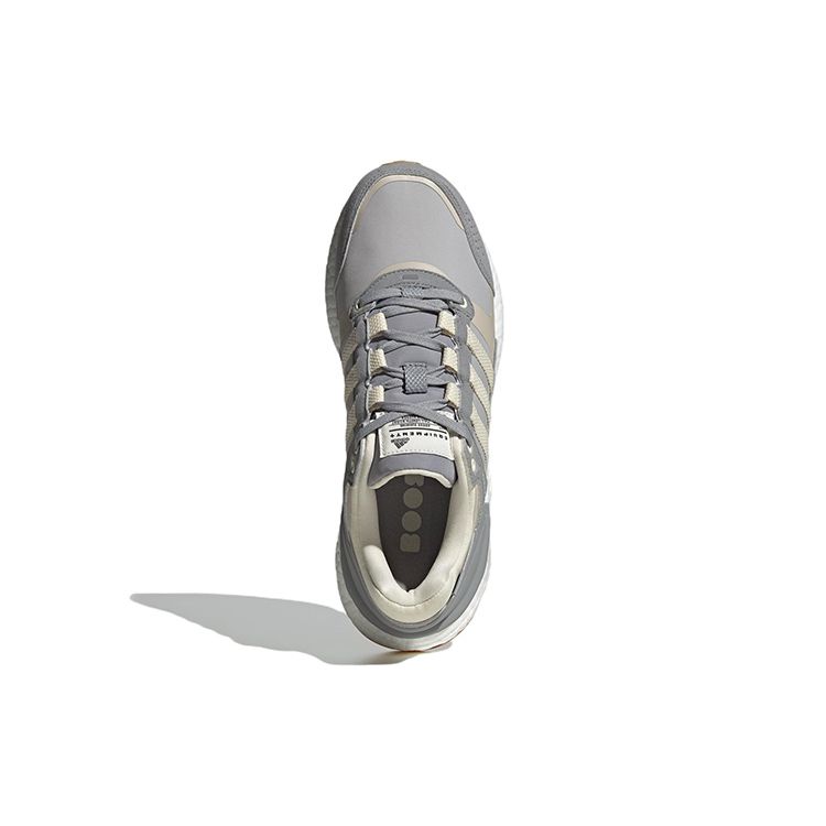 Adidas Equipment Comfortable Versatile Mesh Shock Absorption Non-Slip Wear-Resistant Low-Top Casual Running Shoes Unisex Sneakers White Gray ID4165