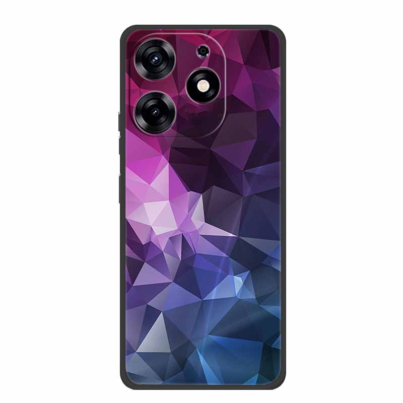 For Infinix Smart 8 Plus Case Luxury Soft Silicone TPU Phone Cases Cover For Infinix Smart8 Plus Protective Flower Painted Coque